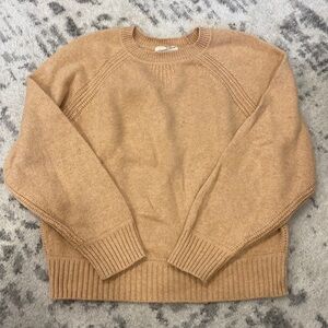 Orangey Brown Universal Thread Pullover Sweater